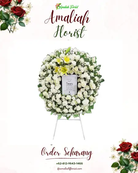 Krans Bunga Duka Kepil